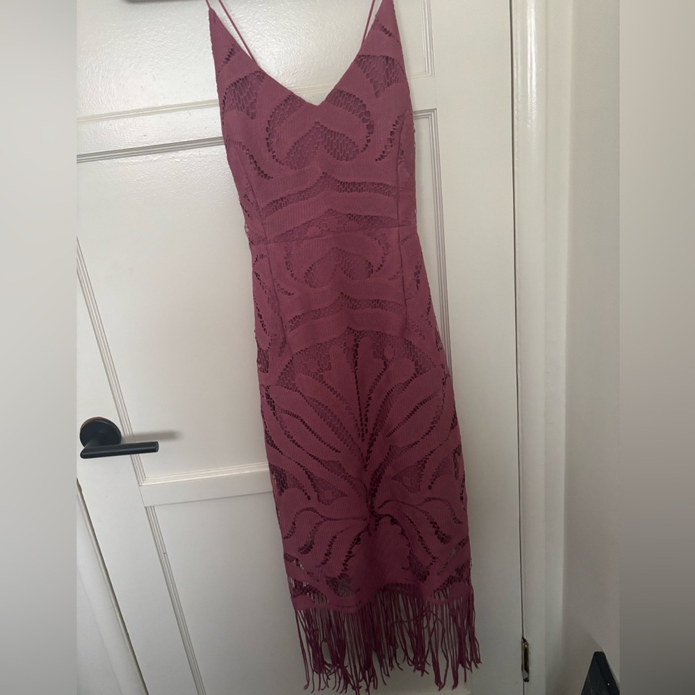 Red Sleeveless V-Neck Midi Sundress